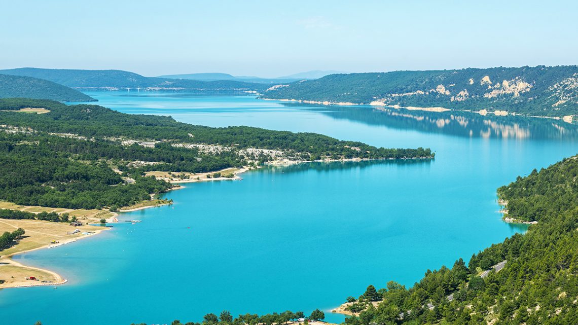 Lago de Sainte-Croix na França